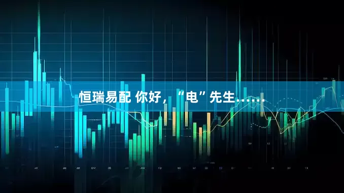 恒瑞易配 你好，“电”先生……