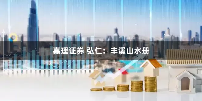 嘉理证券 弘仁：丰溪山水册