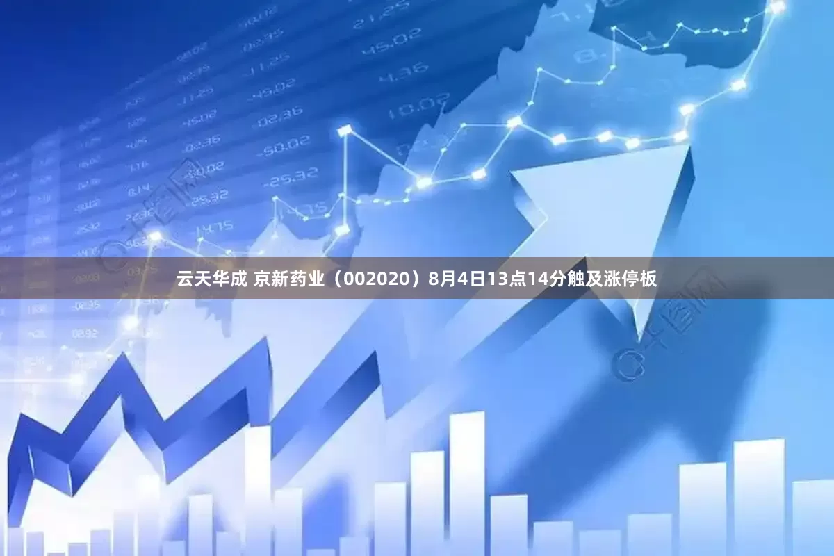 云天华成 京新药业（002020）8月4日13点14分触及涨停板