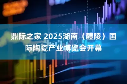 鼎际之家 2025湖南（醴陵）国际陶瓷产业博览会开幕