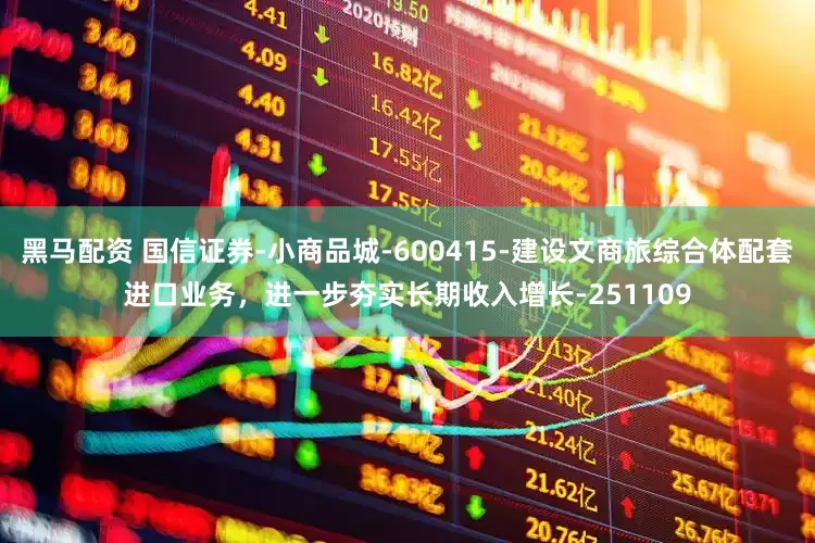 黑马配资 国信证券-小商品城-600415-建设文商旅综合体配套进口业务，进一步夯实长期收入增长-251109